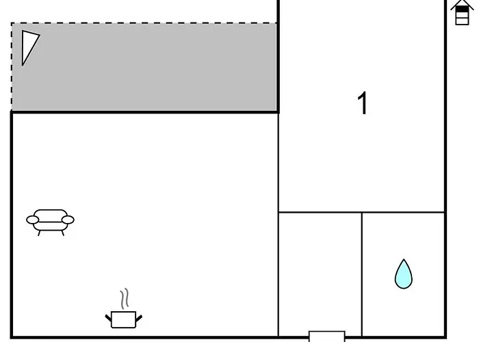 Apartment 1 Bedroom In